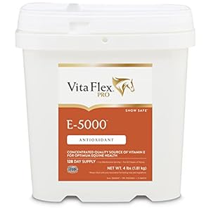 Pro E-5000 Premium Quality Horse Vitamin E, 4 lbs., 128-Day Supply