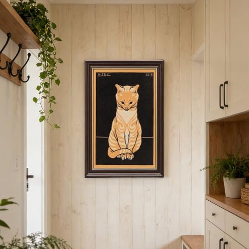 Impression chat hollandais Julie De Graag poster vintage WCYB - 6