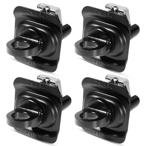 AUTOBABA Truck Bed Tie Down Anchors Compatible with 2014-2025 Chevy Silverado GMC Sierra 2015-2025 Chevy Colorado GMC Canyon Truck Bed Tie Downs - 4PCS Replacement Accessories 23146899