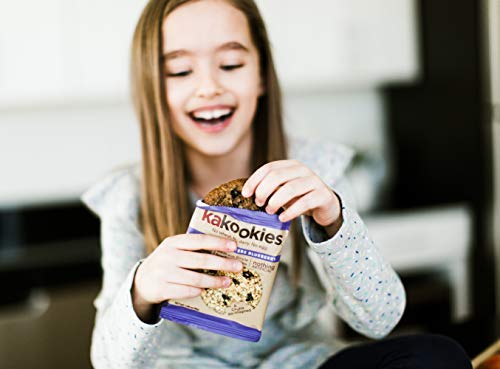 Miniatura 8 de Kakookies Una galleta reimaginada, Boundary Waters Blueberry (caja de 12 galletas), horneada suave, a base de plantas, sin lácteos, sin gluten,