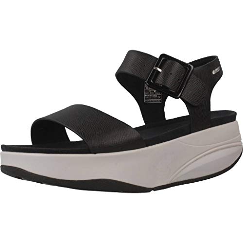 Designer: Mbt MBT Manni 2 W, Sandali con chiusura sul retro Donna, Nero (Black 03n), 41 EU