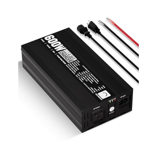 ECO-WORTHY 600W Pure Sine Wave Inverter Charger