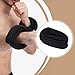 rockible Wrist Ankle Weight Wrist Bangle Wearable Multipurpose Weighted Adjustable for Pilates Walking Body Building Fitness Yoga, black 0.5kg