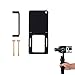Produktbild iMusk Action Kamerahalterung Platte Adapter Kompatibel mit OSMO Action Gopro 5 4 3 3 + xiao Yi SJ4000 für DJI Osmo Mobile Zhiyun Handheld Gimbal Kamera Stabilisatoren Zubehör
