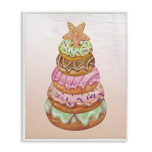 Seasonal Sweets Stacked Donuts, 16 x 20 Inch Framed Giclée Print