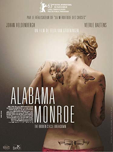 Alabama Monroe Affiche Cinéma Originale ROULEE (Petit Format 40 x 53 cm) Tatouage The Broken Circle Breakdown Tattoo