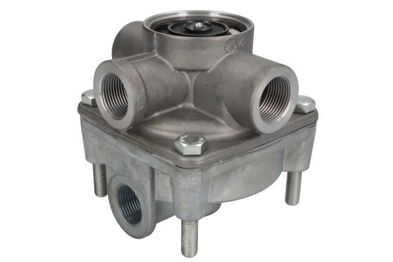 ABS Relay Valve Compatible with FEBI BILSTEIN 38118, ADR 75503023, AIR Fren 05.545003, 12V Trailer ABS Modulator Valve, Replace 9730010100
