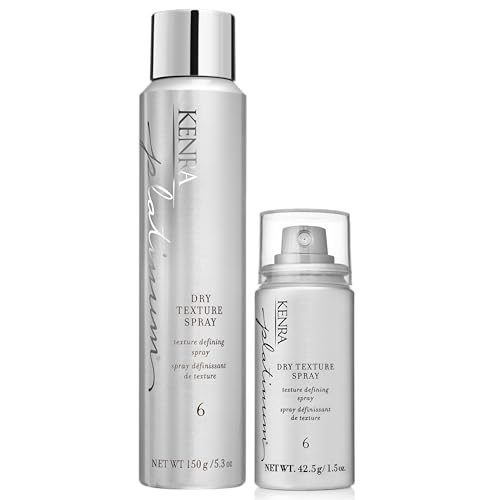Image of Kenra Platinum Dry Texture Spray 6 | Texture Defining Styler | Increases Texture & Fullness | Absorbs Oils & Impurities | Ultra-Lightweight, Non-Drying Formulation | All Hair Types