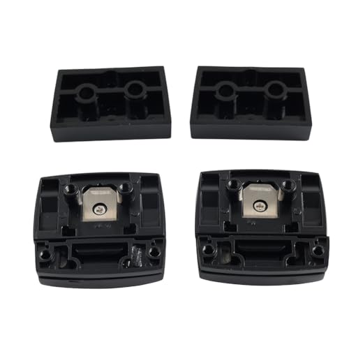 Cnonee1 2 Pcs Rear Trunk Latches Spacers Saddle Bags Accessories Aluminum + ABS para Harley Touring 1993-2013 miniatura 2