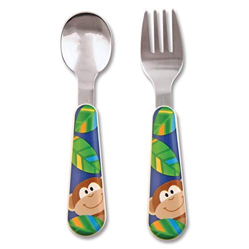 Stephen Joseph Silverware Set, Monkey