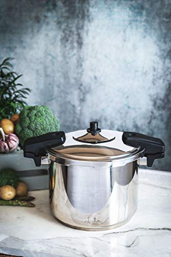 Miniatura 7 de Jata Osr8 - Olla A Presión Super Rápida 8 Litros, Acero Inoxidable, Apta Para Todas Cocinas Incluida Inducción, Diámetro 22 Cm