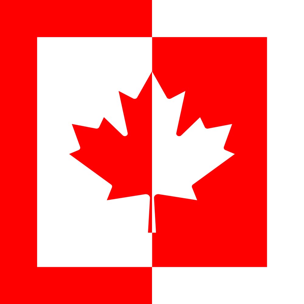 Drapeau Large CFA Canada pour la décoration extérieure de maison