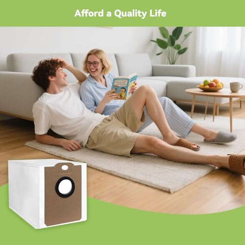 Image of WAIKAS Dust Bags for MONSGA Robot Vacuum (MS1 MAX), 6-Pack