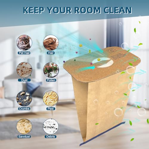 Image of 15 Pack Style C Vacuum Cleaner Bags Replacement Compatible with Electrolux Canister Tank Style C Vacuums