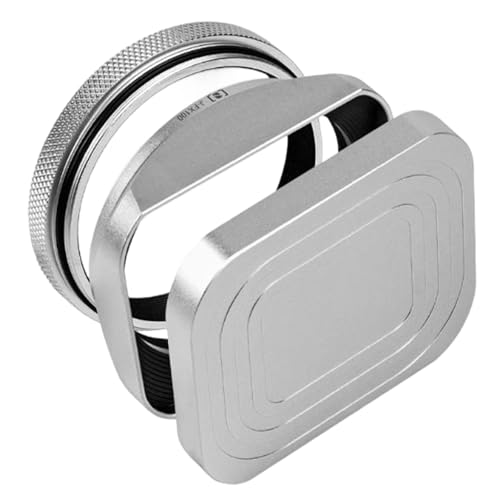 Pantalla de aluminio para lente X100V, filtro cuadrado y protector de repuesto contra impactos