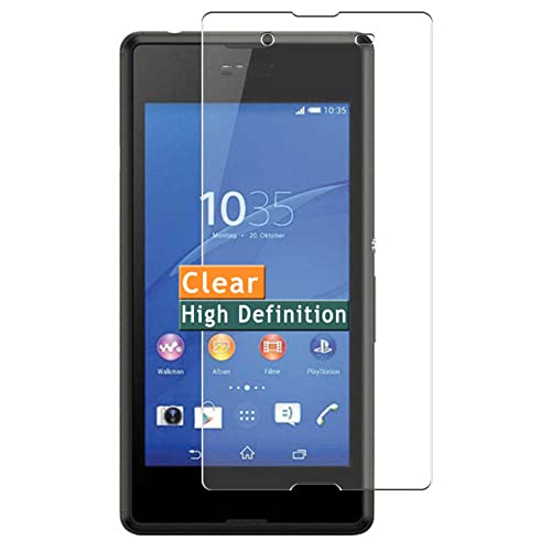 Vaxson 4-Pack Screen Protector, compatible with Sony Xperia E3 D2203 / D2206 / D2243 / D2202 / D2212 TPU Film Protectors Sticker [ Not Tempered Glass ]