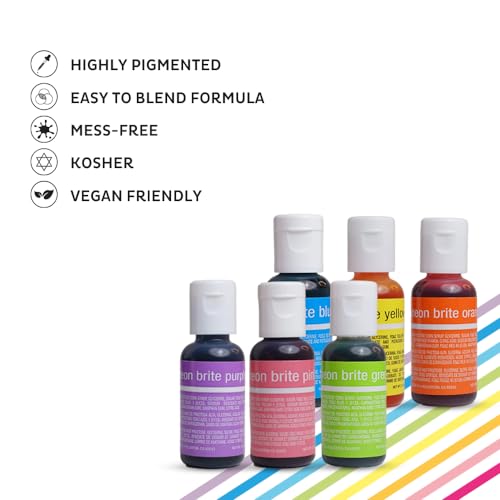 Chefmaster 13430 Neon Liqua-Gel Food Coloring thumb #2