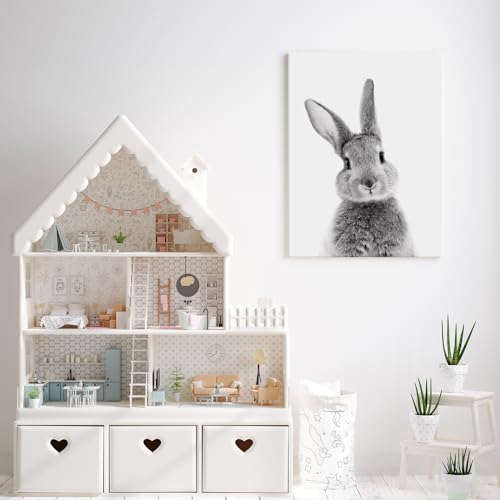 DakTenn-Rabbit-Wall-Art-Bunny-Wall-Art-Bunny-Decor-Lovely-Rabbit-Posters-for-Rabbit-Nursery-Wall-Art-Framed-Easter-Artwork-Home-Decor-Nursery-Wall-Decor-for-Bedroom-Bathroom-Bunny-Poster-Bunny-Picture DakTenn Rabbit Wall Art Bunny Wall Art Bunny Decor Lovely Rabbit Posters for Rabbit Nursery Wall Art Framed Easter Artwork Home Decor Nursery Wall Decor for Bedroom Bathroom Bunny Poster Bunny Picture
