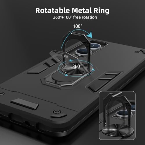 Image of NDCOM for OnePlus Nord CE 4 Lite 5G Back Cover | Stylish Protective OnePlus Nord CE4 Lite 5G Back Cover | Premium OnePlus Nord CE 4 Lite 5G Cover | Ring Holder Case