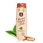 Mysore Sandal Talcum Powder 300g Powder By KSDL, 10.5 Ounces - 100% Pure Sandalwood Oil - No Harsh Chemicals (Pack of 1 - (1 X 300 Grams)) - Image 4