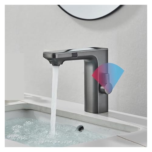 Robinet de lavabo à double induction intelligent et mélangeur eau chaude froide - 5