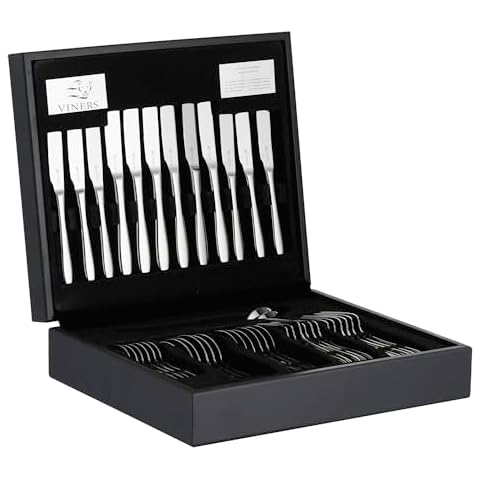 Viners Eden 44 Piece Stainless Steel Cutlery Set Cover