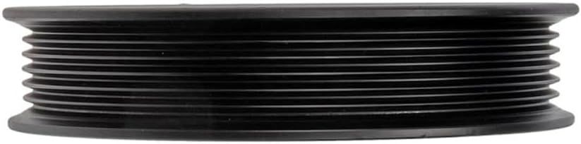 KarParts360 For GMC Sonoma 1994-2003 Power Steering Pump Pulley | Steel | Serpentine Belt Type | Black Color | Press-Fit Mount Type | 5 Groove | Replacement For 10141941, 1843208