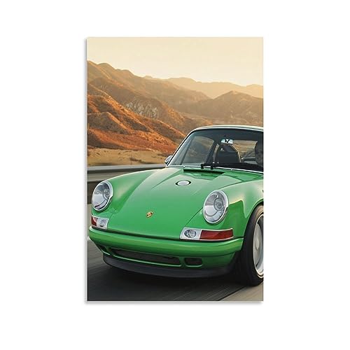 Supercar impression sur toile portrait abstrait de haute qualité en 60x90cm