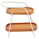 SOESFOUFU Miniatur Holzregal Für Pflanzen Puppenhaus Zubehör Dekorativer Stauraum Für Mini-gärten Leicht Und Platzsparend Für Sammler Spielzeug-Dekoration