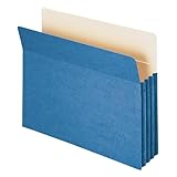 Smead File Pocket, Straight-Cut Tab, 3-1/2