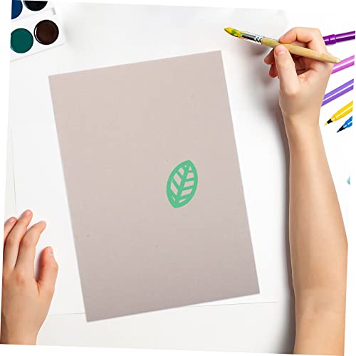 TEHAUX 10 Peças De Papelão Artesanato Para Scrapbook Acessórios Materiais De Artesanato Folhas De Pa