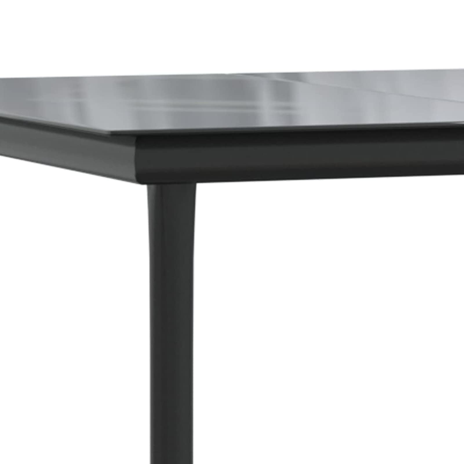 3185097 Set da Pranzo da Giardino 5 pz Nero con Cuscini in Polyrattan Testata in Legno,Testata Letto Matrimoniale Muebles Dormitorio Spalliera Letto Testiere per Letto Matrimoniale