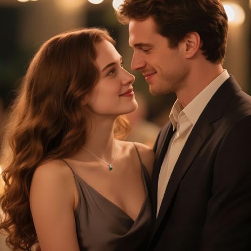 Iefil Heart Birthstone Necklaces for Women - S925 Sterling Silver Necklace 1.2 Ct Genuine or Created Birthstone Jewelry Birthday Gifts for Women4