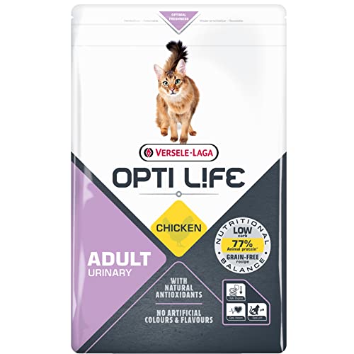Image of Opti Life Adult Cat Urinary - 2.5kg | Specially Formulated Dry Food for Urinary Care | Supports Urinary Health | Balanced Nutrition with Chicken Protein