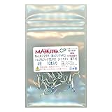 土肥富 Maruto(マルト) R72TR トレブルフック72 (錫+クリア+FCフッ素コーティング) 簡易包装 10本入り (4号)