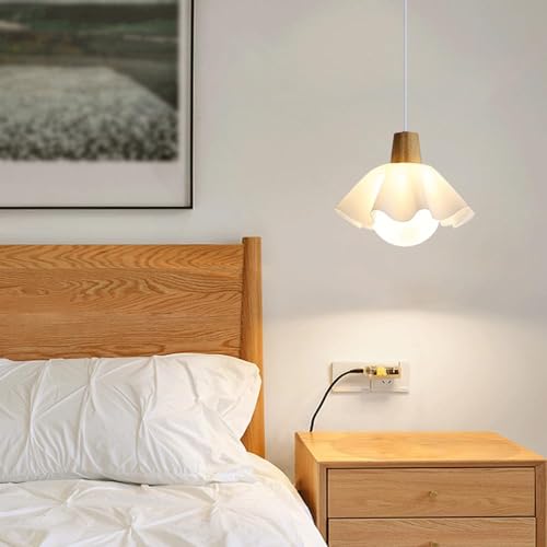 Abat-jour en verre fleur pour illuminer votre chambre et balcon cocon