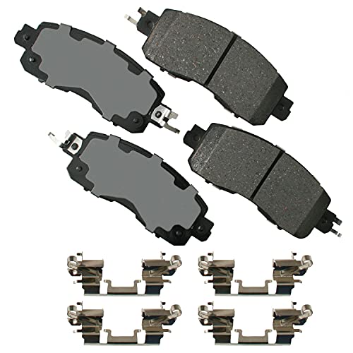 Akebono-ACT1650 Brake Pad Set, GREY