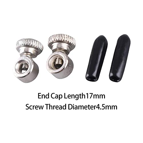 Vaveren Jump Rope Screws End Caps Set Replacement Hardware Components Adjust Nuts Adjustable Screws End Sleeve For Skipping Rope Weight Skip Rope #TOP1
