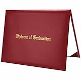 GraduationForYou Smooth Imprinted Diploma of Graduation Certificate Cover 8 1/2