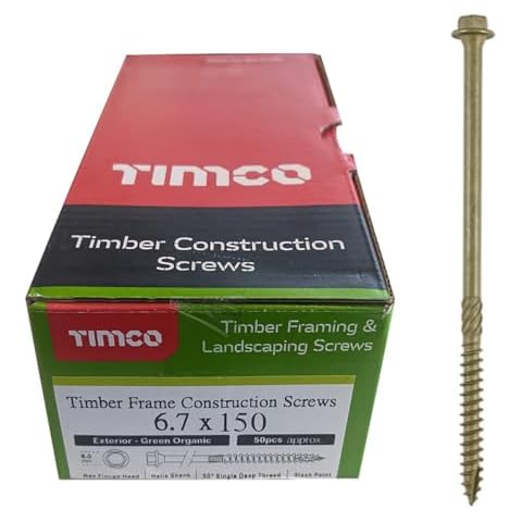 TIMCO 150IN Hex Head Timber Screws Cover