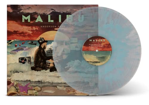 Malibu - Anderson .paak RARE Transparent Baby Blue with Cloudy Clear Base Vinyl