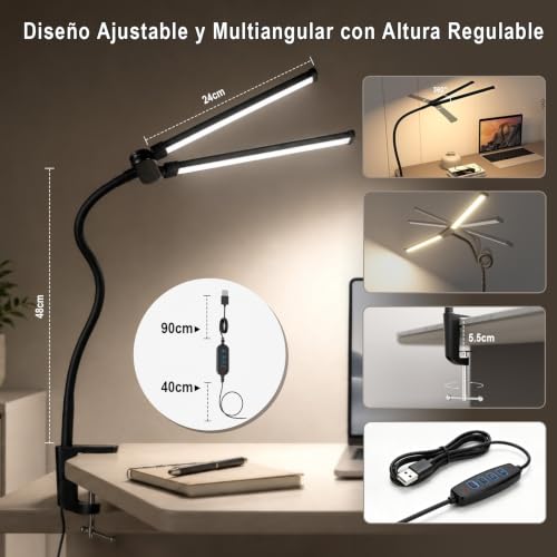 Lámparas flexibles para puertos USB 2 Imagen adicional