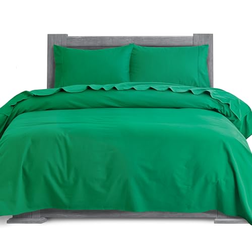 Elegant Comfort Soft 4-Piece 100% Turkish Cotton Flannel Sheet Set - Premium Quality, Deep Pocket...
