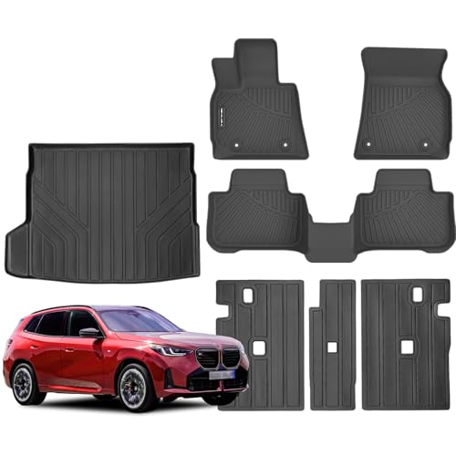 Floor mats & Trunk Mat & Backrest Mat Compatible with