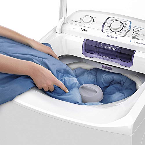 Máquina de Lavar 13kg Electrolux Turbo Economia, Silenciosa com Jet&Clean e Filtro Fiapos (LAC13) 12
