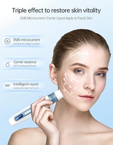Image of Dr Choudhary Hydrapen H5 Professional Microneedling Pen, Derma Auto Pen, Blue, Skin Care Tool Kit for Face and Body | For Face Enhancer | portable Design | Easy To Use