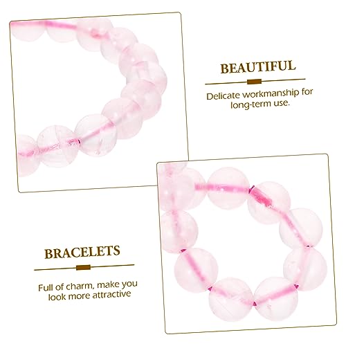 SEWACC Pulseiras De Contas De Cristal Natural Pulseiras De Contas Para Mulheres Pulseira De Cristal