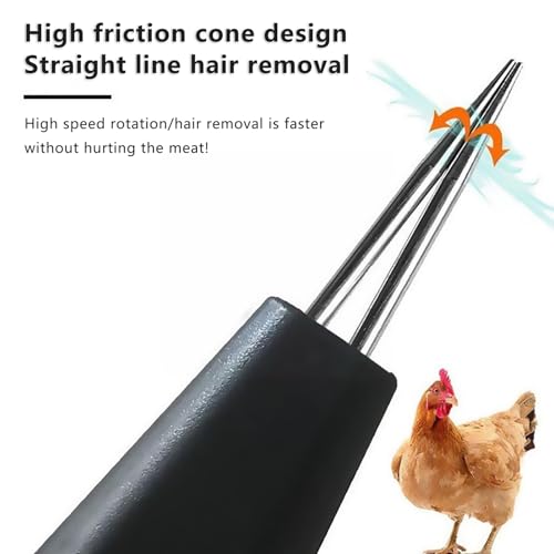 Plucker électrique pour volaille résistant à l'usure et sans danger - 5