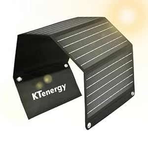 30W Solar Charger, Portable SunPower Solar Panels for Camping Essentials & Emergency, Gift for Dad/Husband, IP65 Waterproof Fast Charging for Phone, Tablet, Power Bank, Battery Pack1