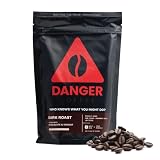 Picture of Danger Coffee Whole Bean by Dave Asprey | Mold Free, Dark Roast | 10.9 oz